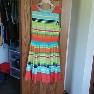 Bright party dress
